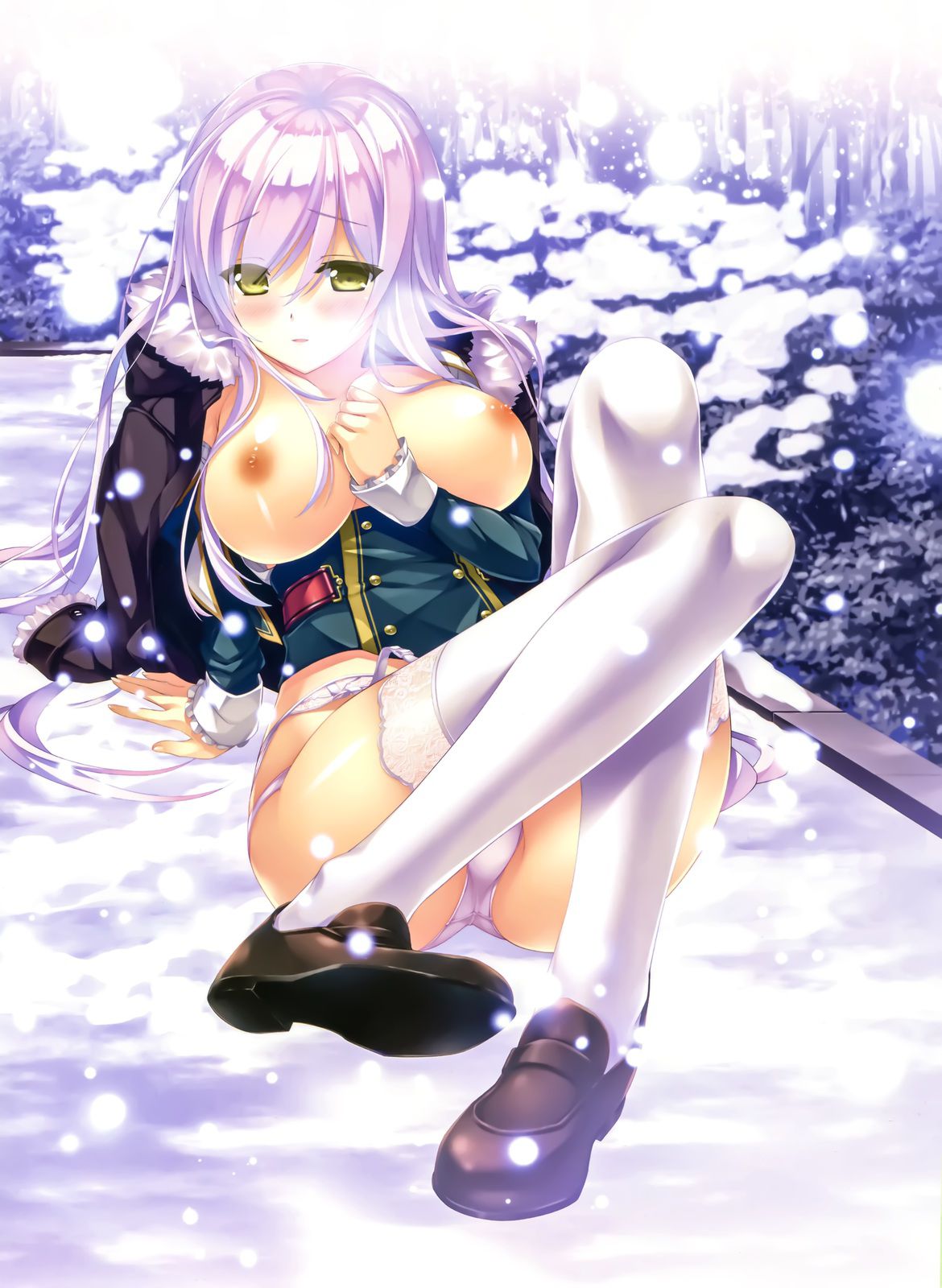 Extreme cold exposure Hot exposed girls even in the snow! Part 7 15