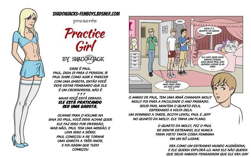 [ShadowJack] Practice Girl [Portuguese-BR] [Lia-chan] 1