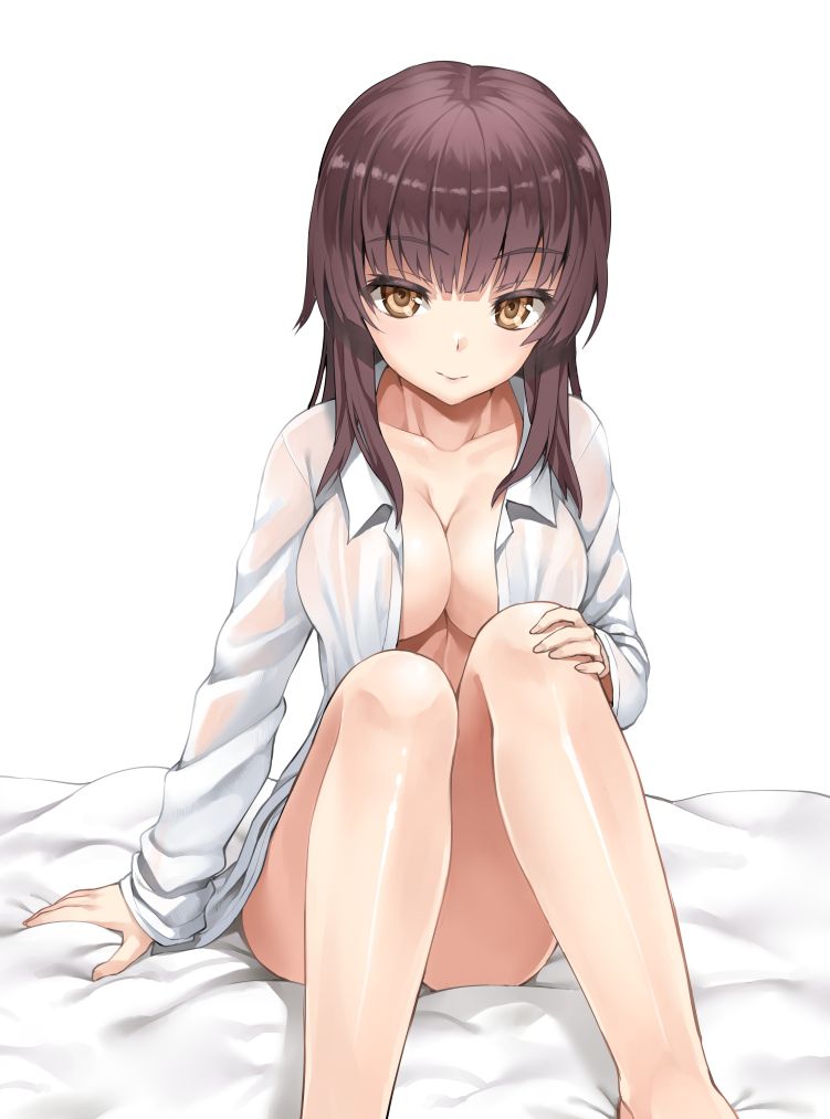 Erotic anime summary Erotic image collection of beautiful girls wearing naked shirts [50 sheets] 23