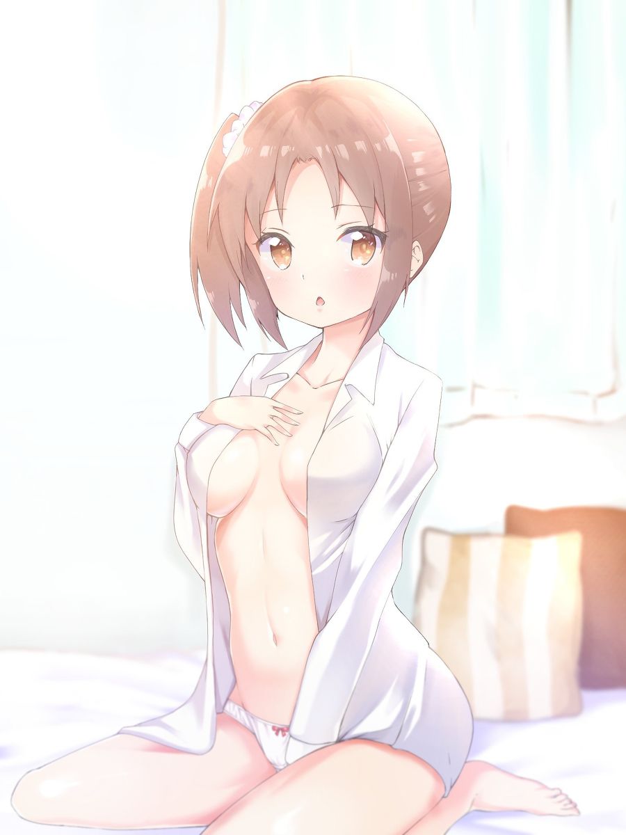 Erotic anime summary Erotic image collection of beautiful girls wearing naked shirts [50 sheets] 47