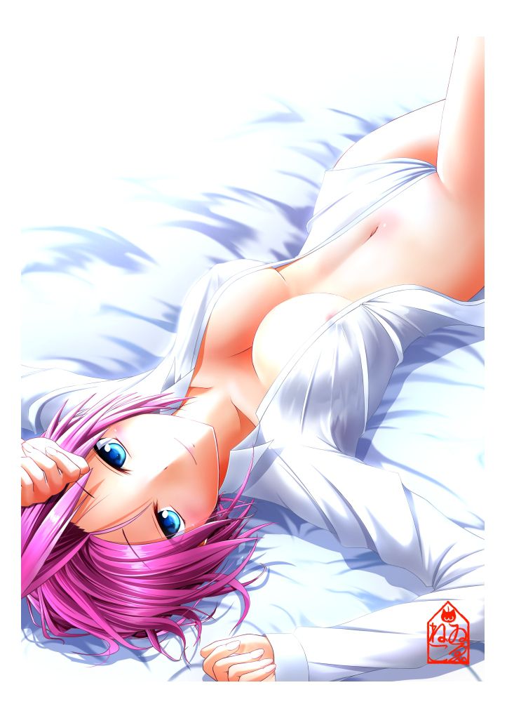 Erotic anime summary Erotic image collection of beautiful girls wearing naked shirts [50 sheets] 50