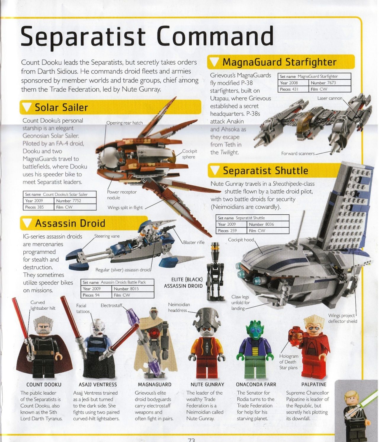 Lego Star Wars The Visual Dictionary 2009 Lego Star Wars The Visual Dictionary 2009 74