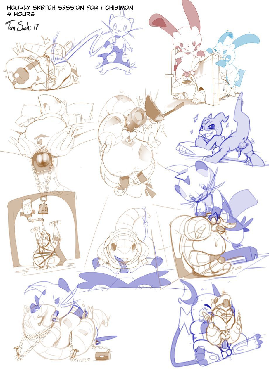 [Tom Smith (insomniacovrlrd)] Hourly Sketch Sessions Collection (Pokemon,Various) Ongoing 42