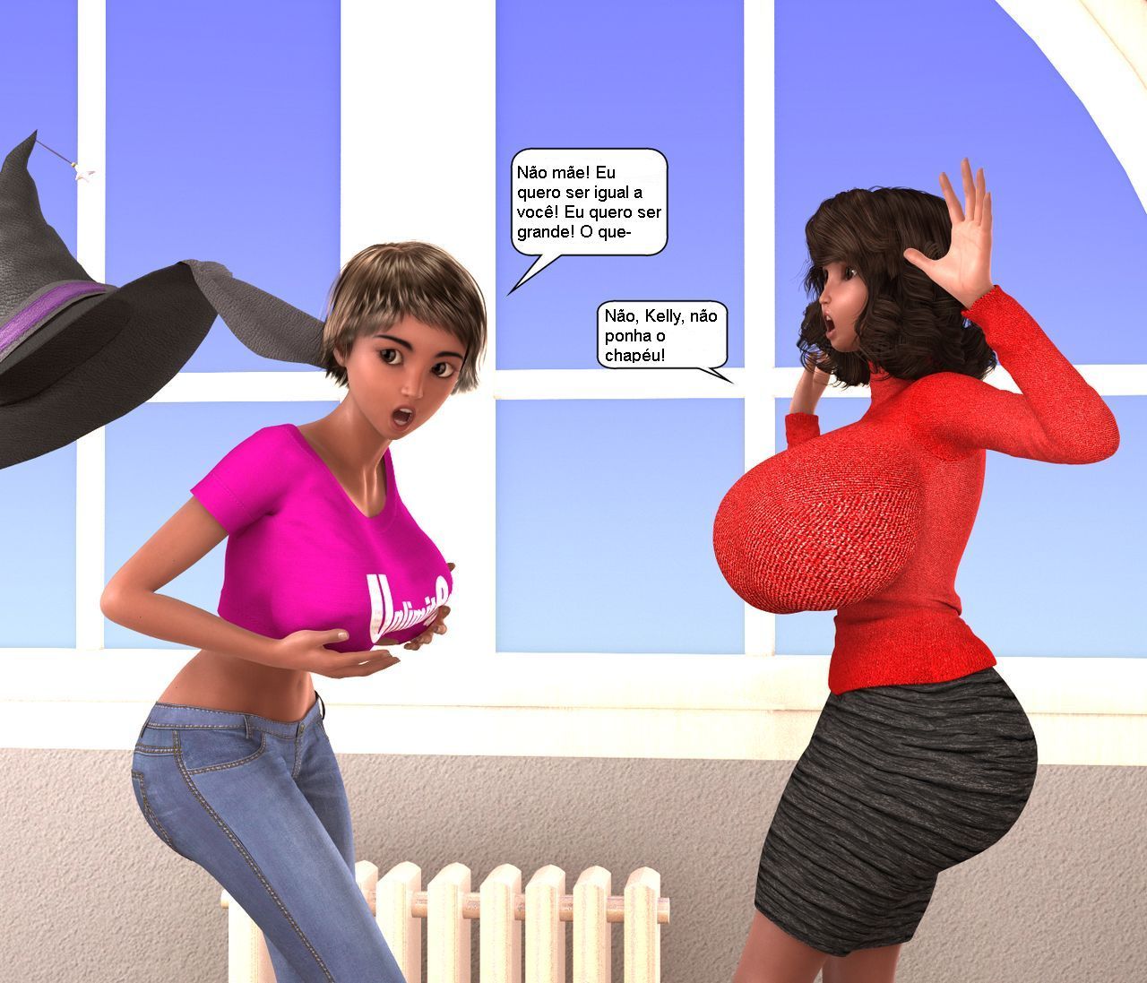 [Mike Rendering] Sister Sister, Bigger Bigger Portuges-BR 8