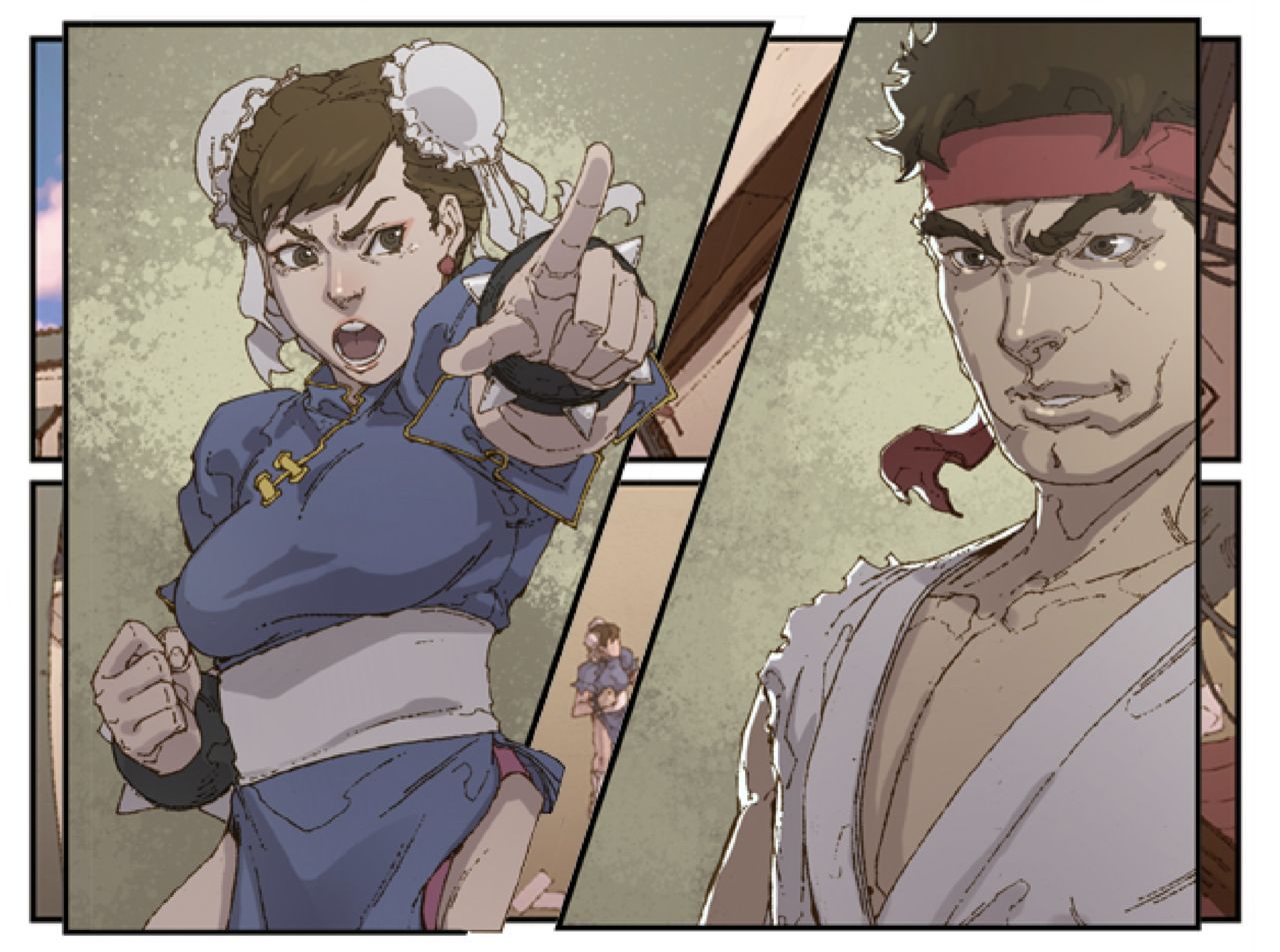 Chun Li  X Ryu 6