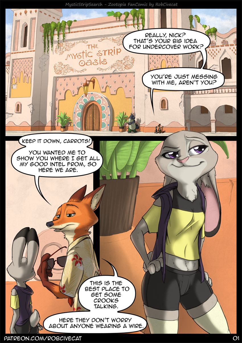[Robcivecat] Mystic Strip Search (Zootopia) (Ongoing) 2
