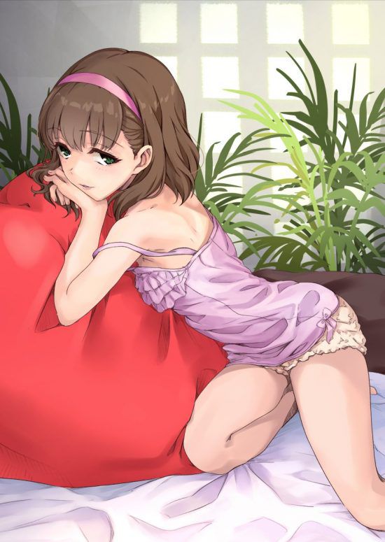【Secondary erotic】 Here is the erotic image of a girl with a beautiful thigh that I want to stroke 14