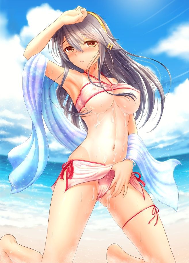 [Fleet Collection] high-quality erotic images that can be made into Haruna's wallpaper (PC / smartphone) 11