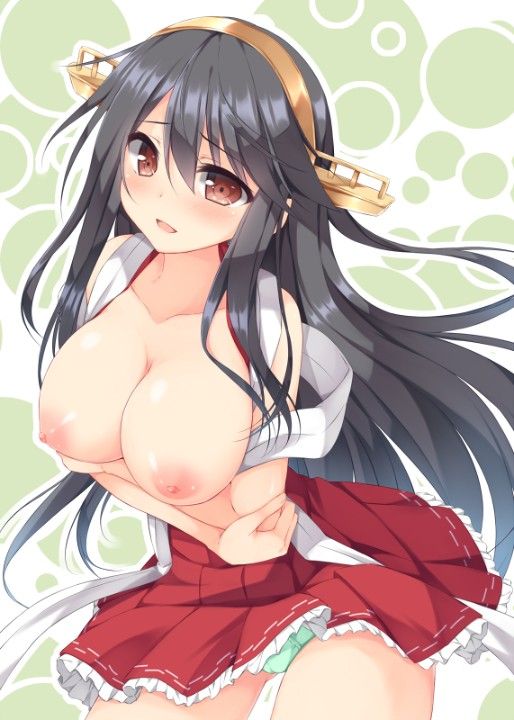 [Fleet Collection] high-quality erotic images that can be made into Haruna's wallpaper (PC / smartphone) 27