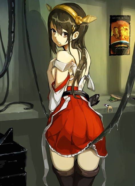 [Fleet Collection] high-quality erotic images that can be made into Haruna's wallpaper (PC / smartphone) 30