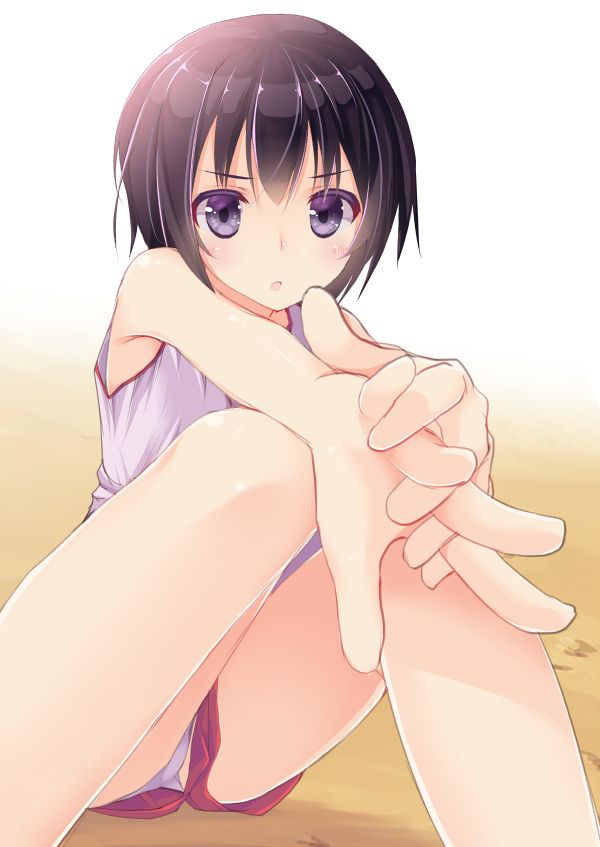 【Secondary erotic】 Here is an erotic image of a girl whose pants are protruding from pants and bloomers 17