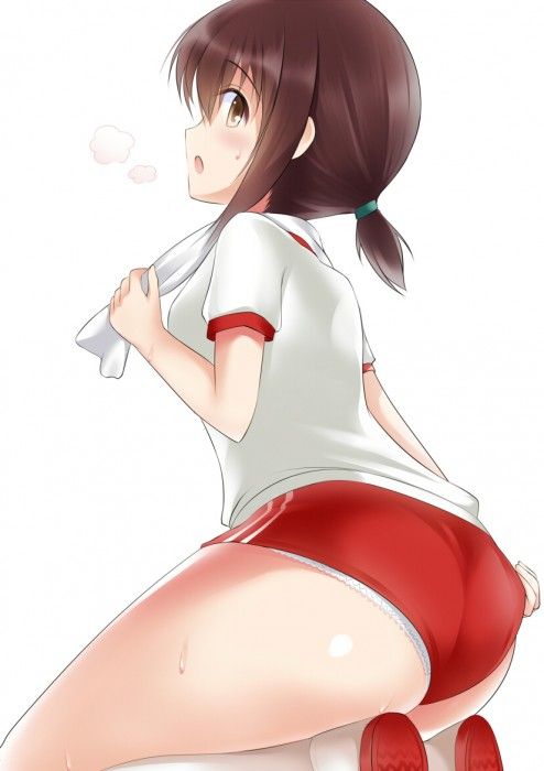 【Secondary erotic】 Here is an erotic image of a girl whose pants are protruding from pants and bloomers 9