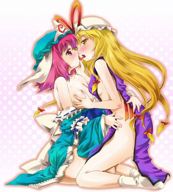 I wish that 2022 will be a world where girls can be more yinging. Lesbian 2D erotic image of lily girl 6