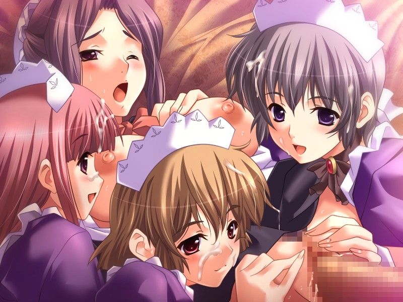 【Secondary erotic】 Here is the image of lewd maids who love erotic service 13