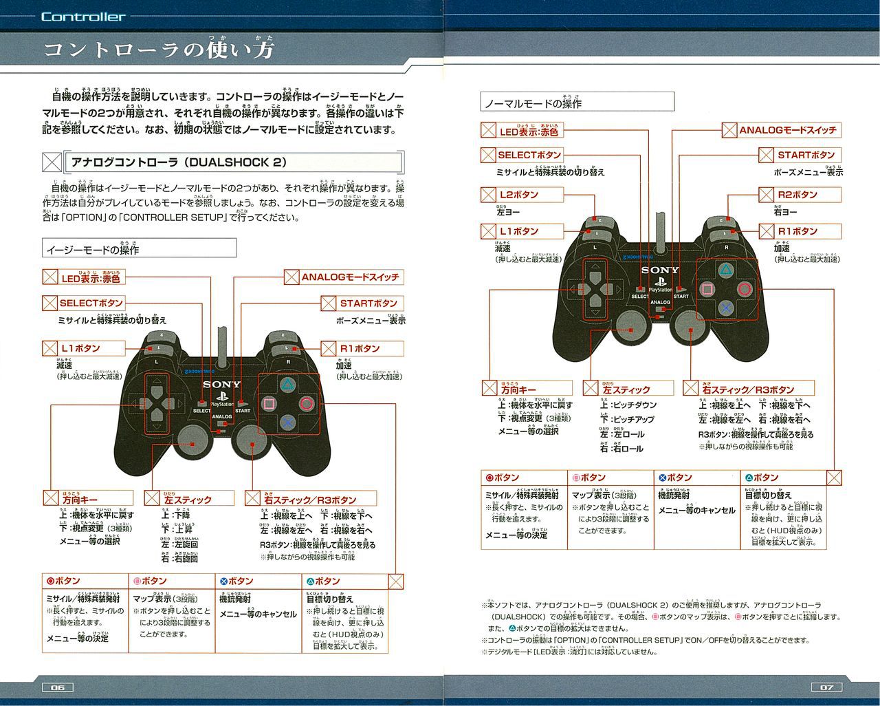 ACE Combat 04: Shattered Sky Manual エースコンバット04 シャッタードスカイ マニュアル 5