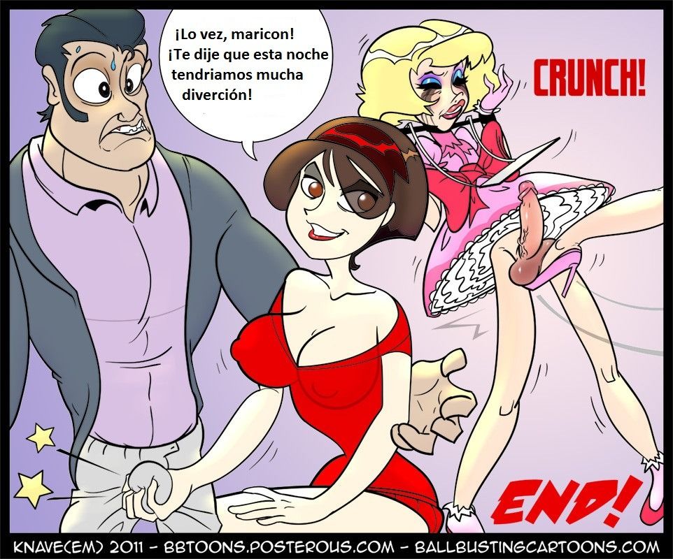 [Knave-EM] Lacy Sissy's Punishment #1-2 [Spanish] 10