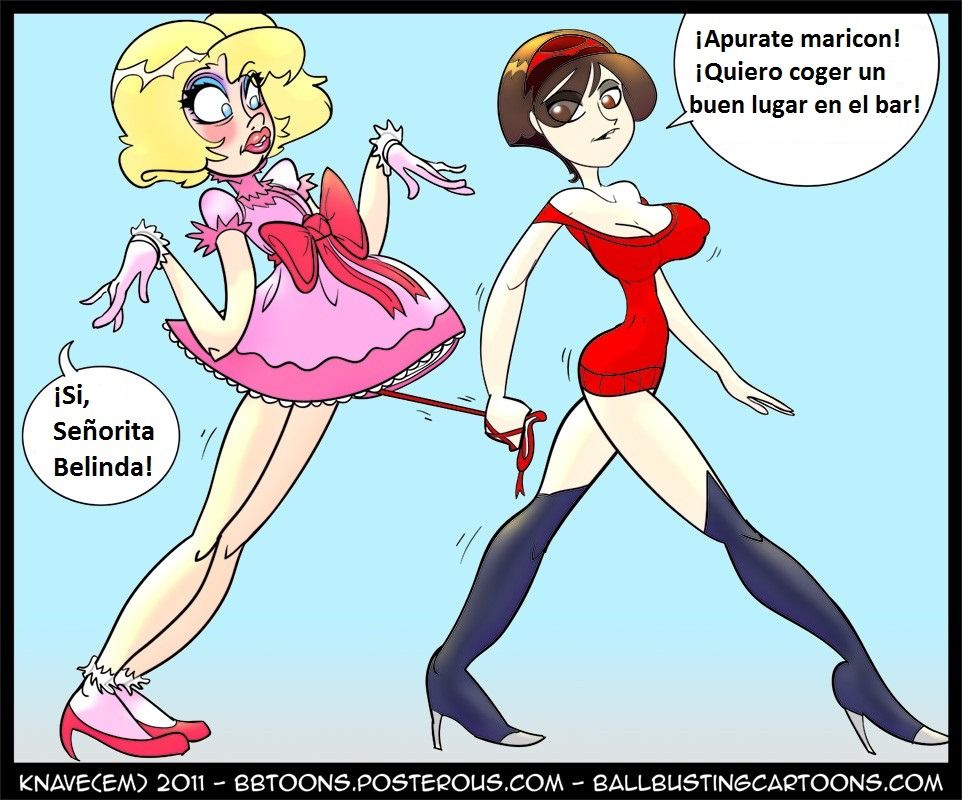 [Knave-EM] Lacy Sissy's Punishment #1-2 [Spanish] 7