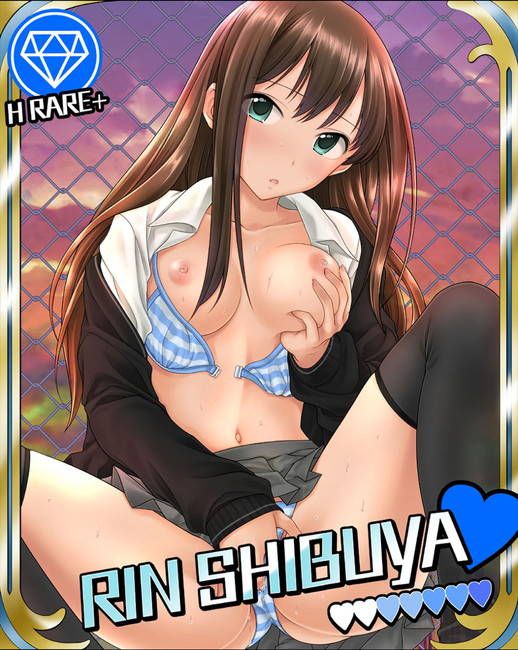 Idolmaster Cinderella Girls Rin Shibuya's Vaginal Inside Secondary Erotic Image Summary 12