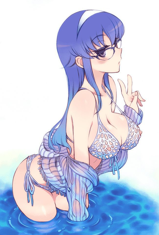 [Secondary erotic] erotic image collection that you can enjoy the unique Eros of glasses daughter [40 sheets] 41