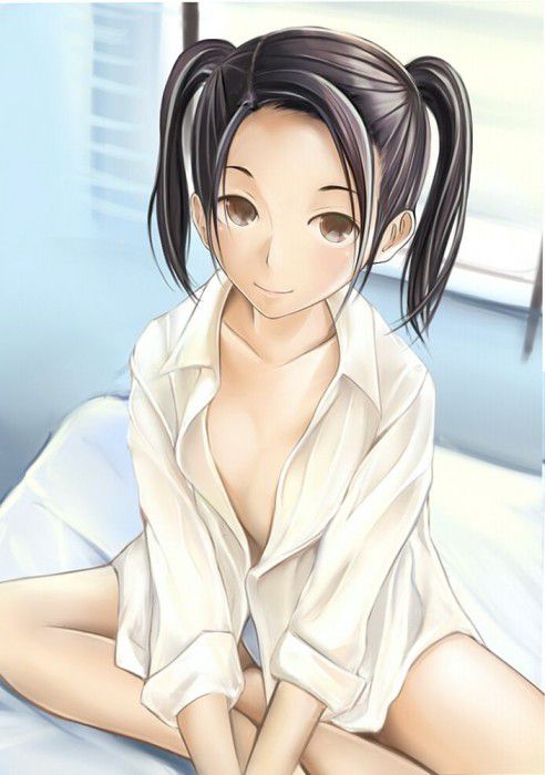 [Secondary erotic] erotic image of a girl in a naked shirt who seems to be right next to in the morning chun [30 sheets] 30