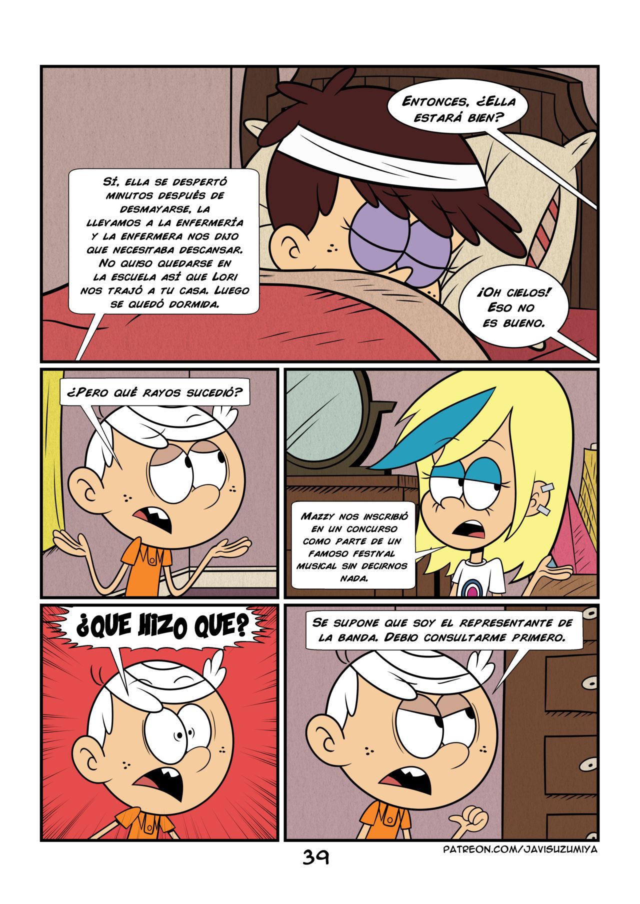 [JaviSuzumiya] It's (Not) Your Fault (The Loud House) [Español] [Ongoing] 46