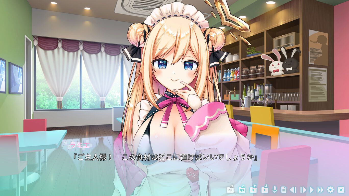 Switch "Vtuber Maid Ramier" Insanely erotic Vtuber comes out of the screen and lives together 11