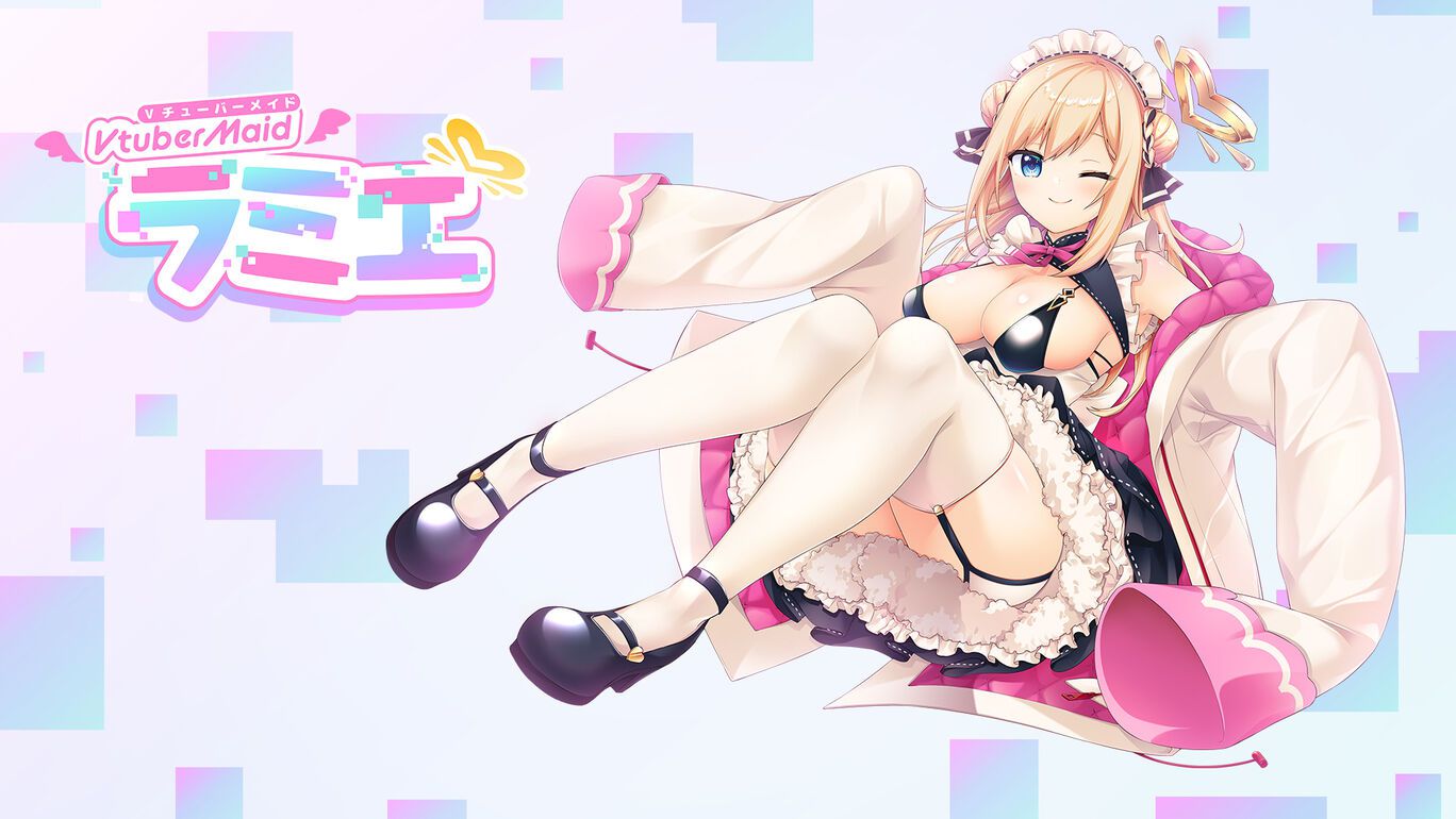 Switch "Vtuber Maid Ramier" Insanely erotic Vtuber comes out of the screen and lives together 7