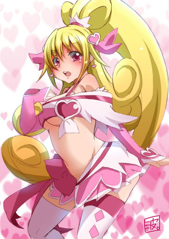 【Pretty Cure】Cure Heart's Cute Picture Furnace Image Summary 22