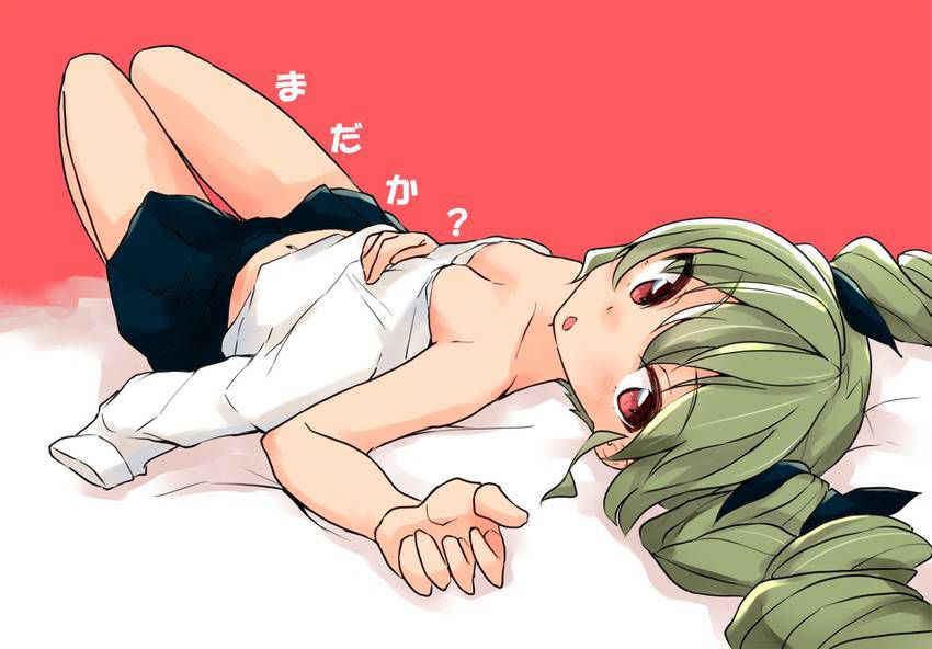 【Girls &amp; Panzer Erotic Image】 The secret room for those who want to see anchovy ahe face is here! 17