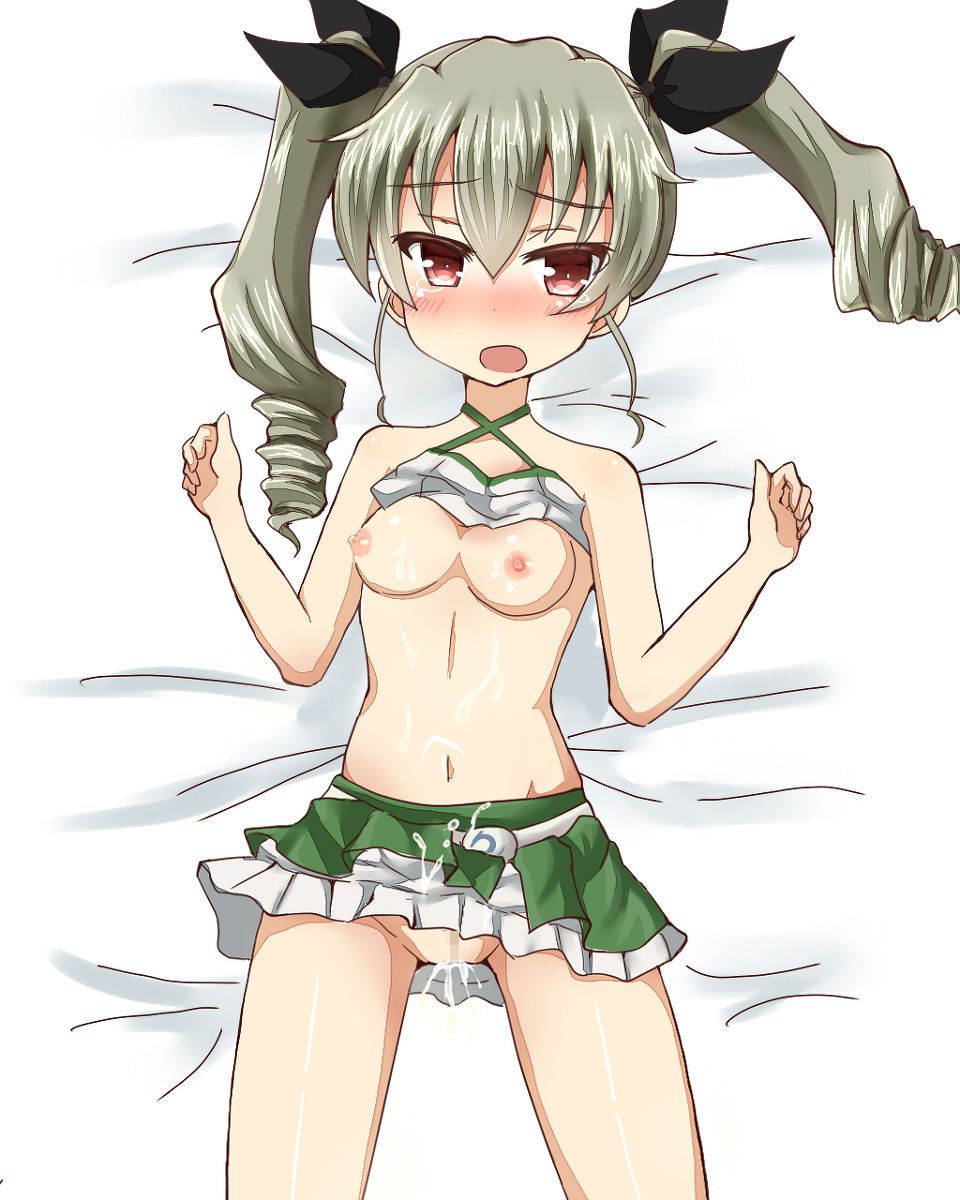 【Girls &amp; Panzer Erotic Image】 The secret room for those who want to see anchovy ahe face is here! 18