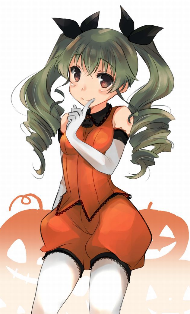【Girls &amp; Panzer Erotic Image】 The secret room for those who want to see anchovy ahe face is here! 19