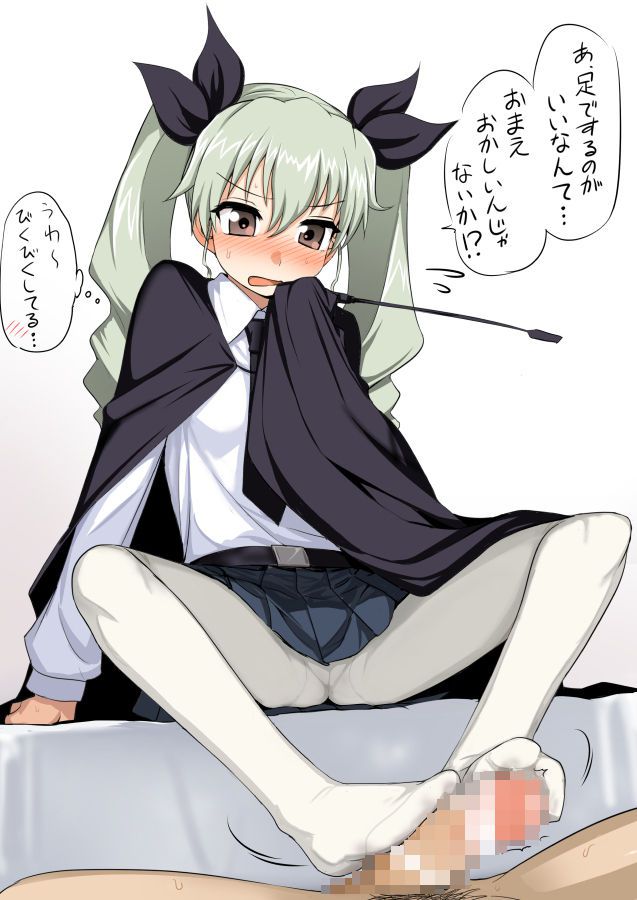 【Girls &amp; Panzer Erotic Image】 The secret room for those who want to see anchovy ahe face is here! 2