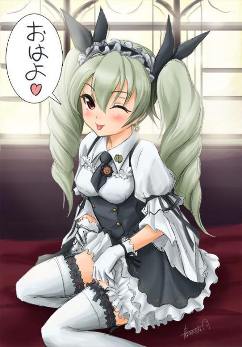 【Girls &amp; Panzer Erotic Image】 The secret room for those who want to see anchovy ahe face is here! 22