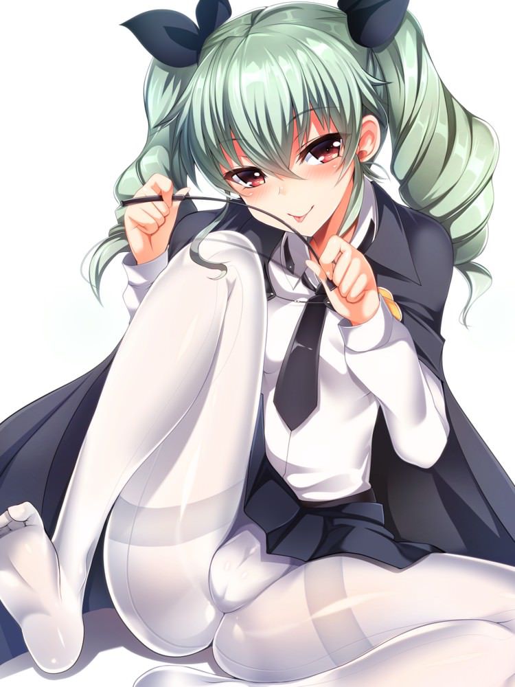 【Girls &amp; Panzer Erotic Image】 The secret room for those who want to see anchovy ahe face is here! 4