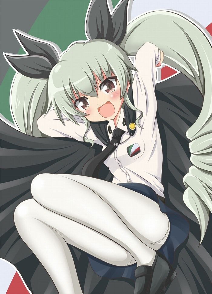 【Girls &amp; Panzer Erotic Image】 The secret room for those who want to see anchovy ahe face is here! 5