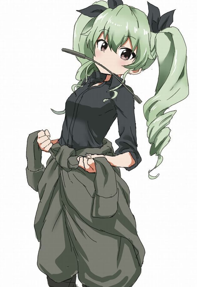 【Girls &amp; Panzer Erotic Image】 The secret room for those who want to see anchovy ahe face is here! 6