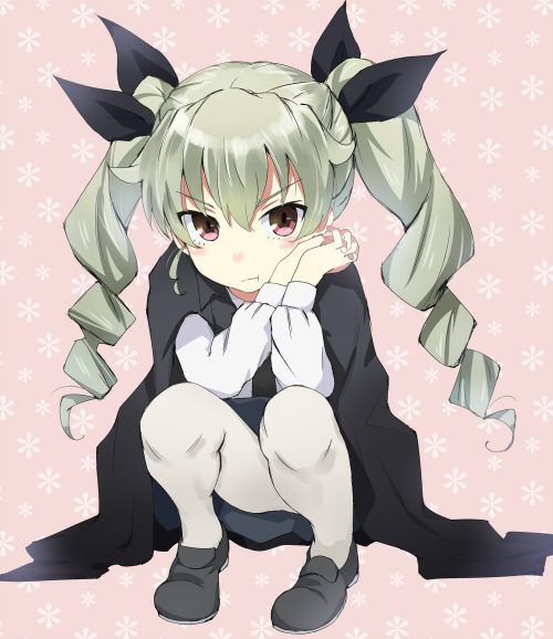 【Girls &amp; Panzer Erotic Image】 The secret room for those who want to see anchovy ahe face is here! 9