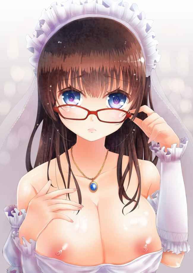 Erotic image collection of busty glasses daughter [40 sheets] 13