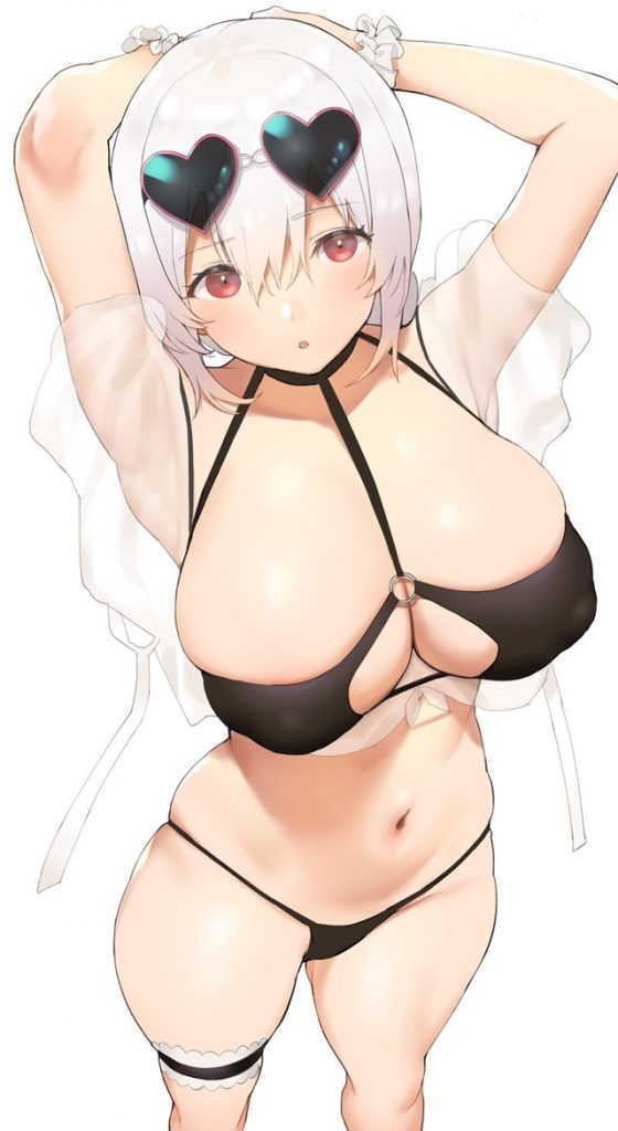 Please make too erotic images of silver hair! 10
