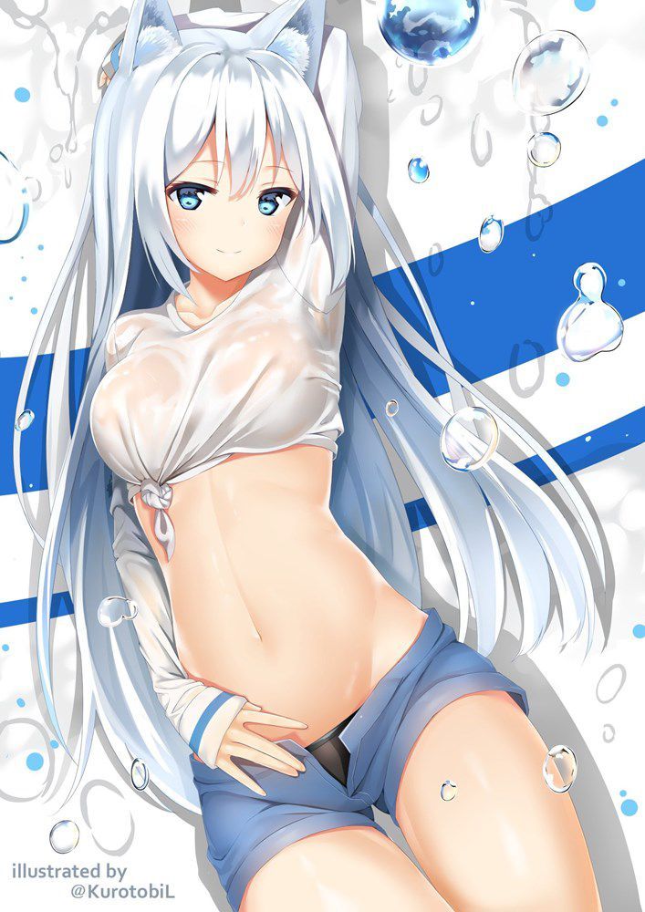 Please make too erotic images of silver hair! 19