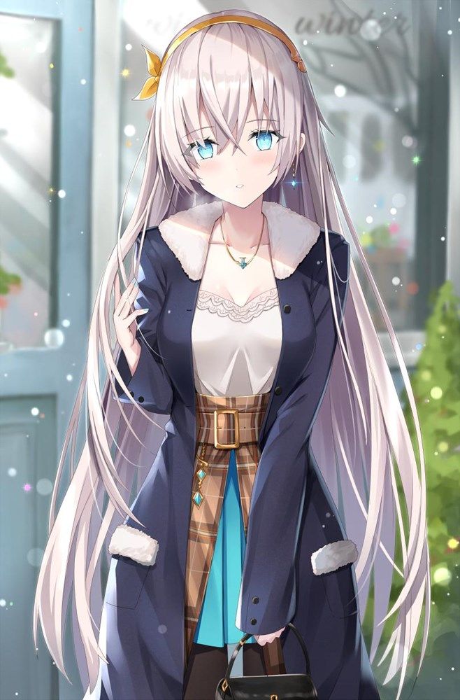 Please make too erotic images of silver hair! 2