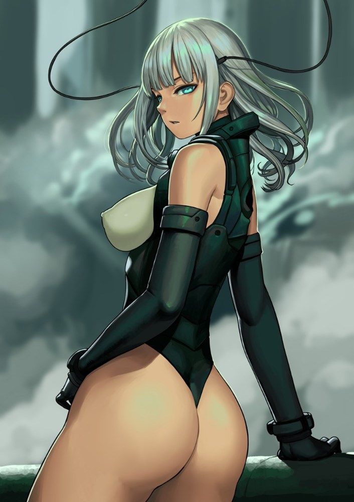 Please make too erotic images of silver hair! 7
