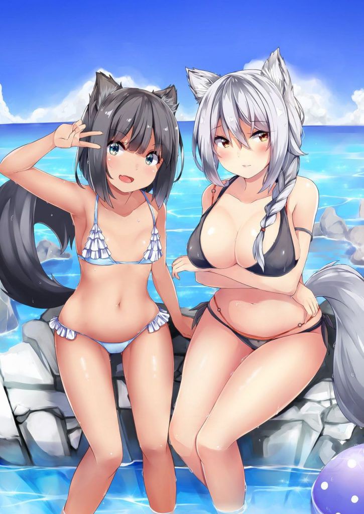 Cute 2D image of bikini. 9