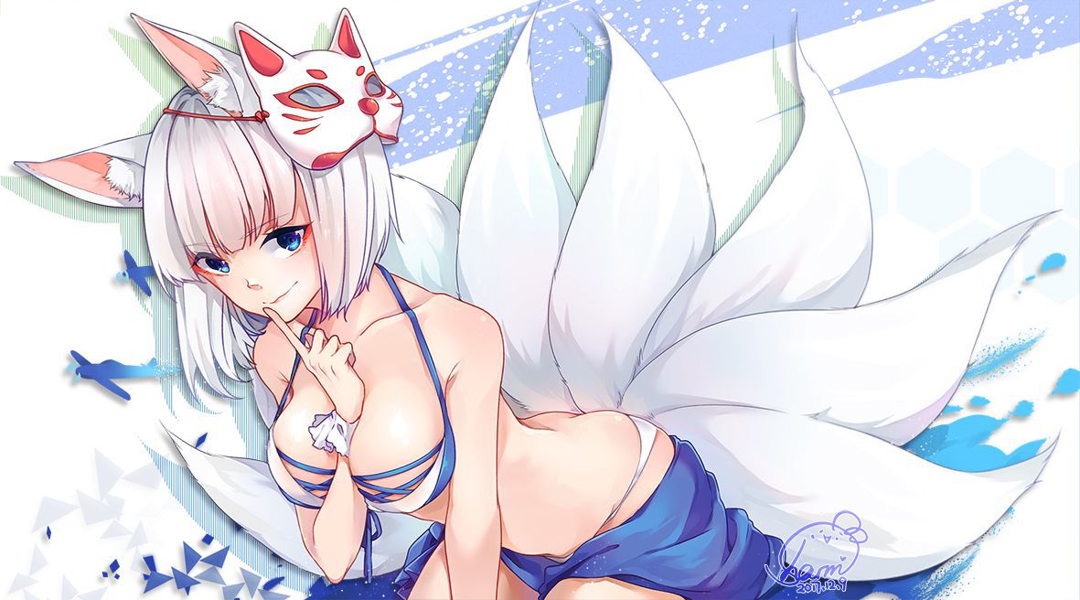 Kaga's erotic secondary erotic images are full of boobs! 【Azur Lane】 23