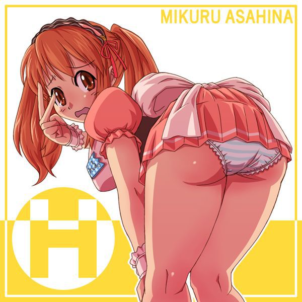 【Erotic Image】Mikuru Asahina's character image that you want to refer to the melancholy erotic cosplay of Haruhi Suzumiya 12