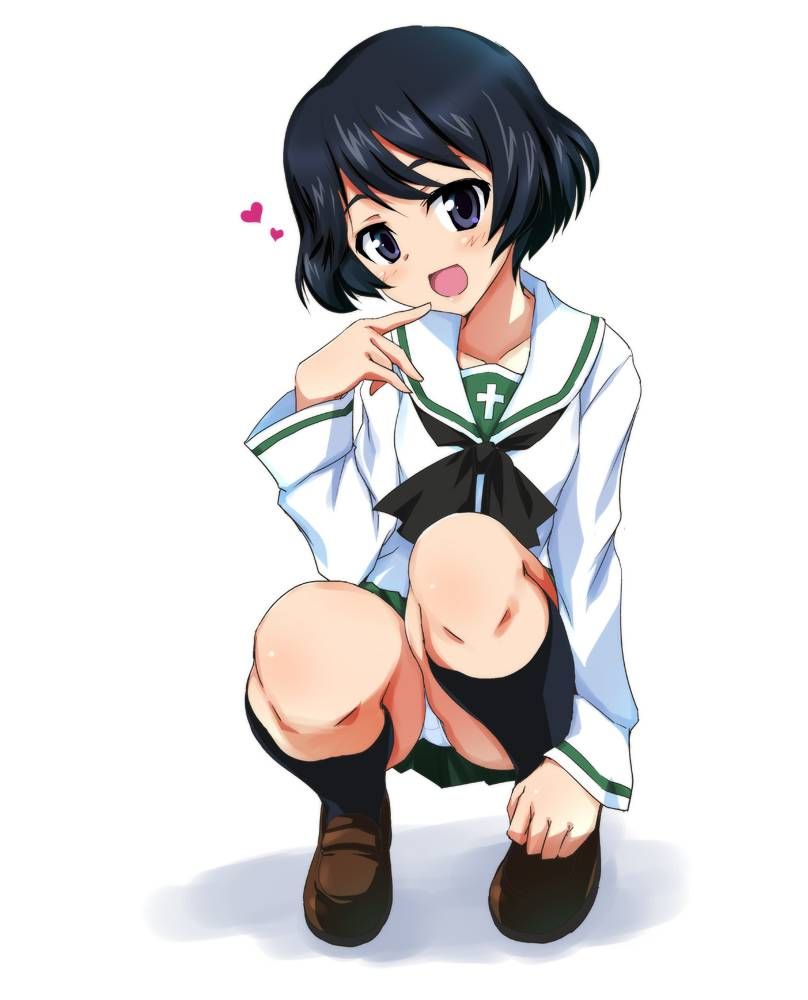 Girls &amp; Panzer Cute H Secondary Erotic Images of Yuki Utsugi 14