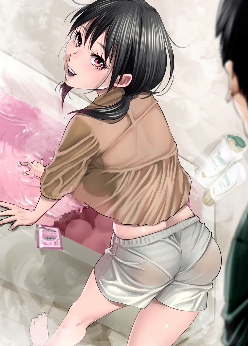 Erotic anime summary Panty line is clearly visible from the top of clothes Erotic images of beautiful girls [50 sheets] 15