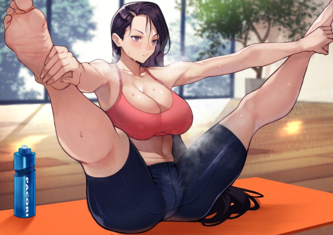 【Secondary】Image of a girl wearing a spats [erotic] 27