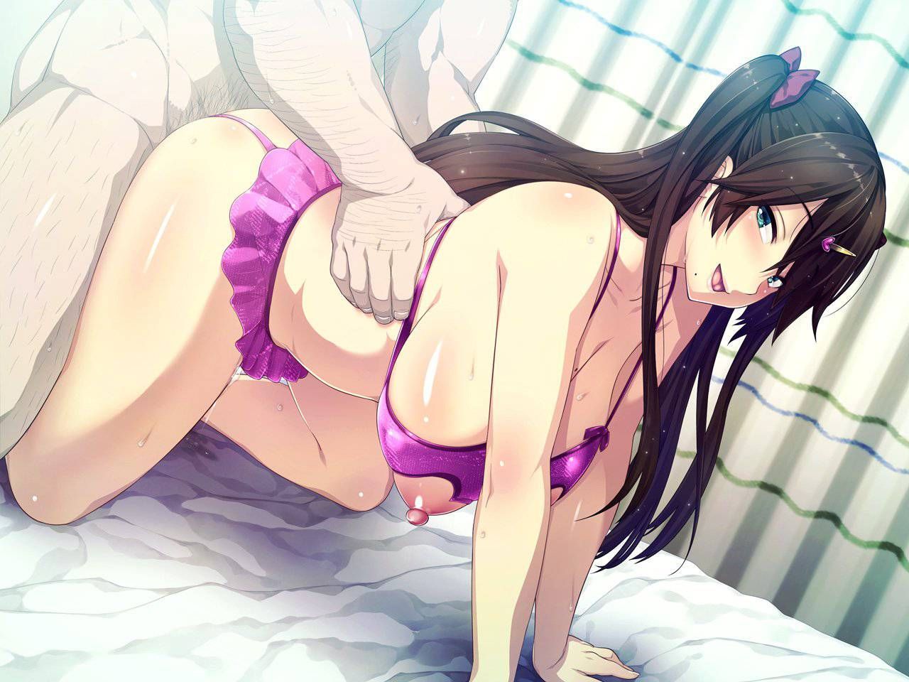 Erotic anime summary Beautiful girls who are being pierced with a back that can not be pleasant [secondary erotic] 8