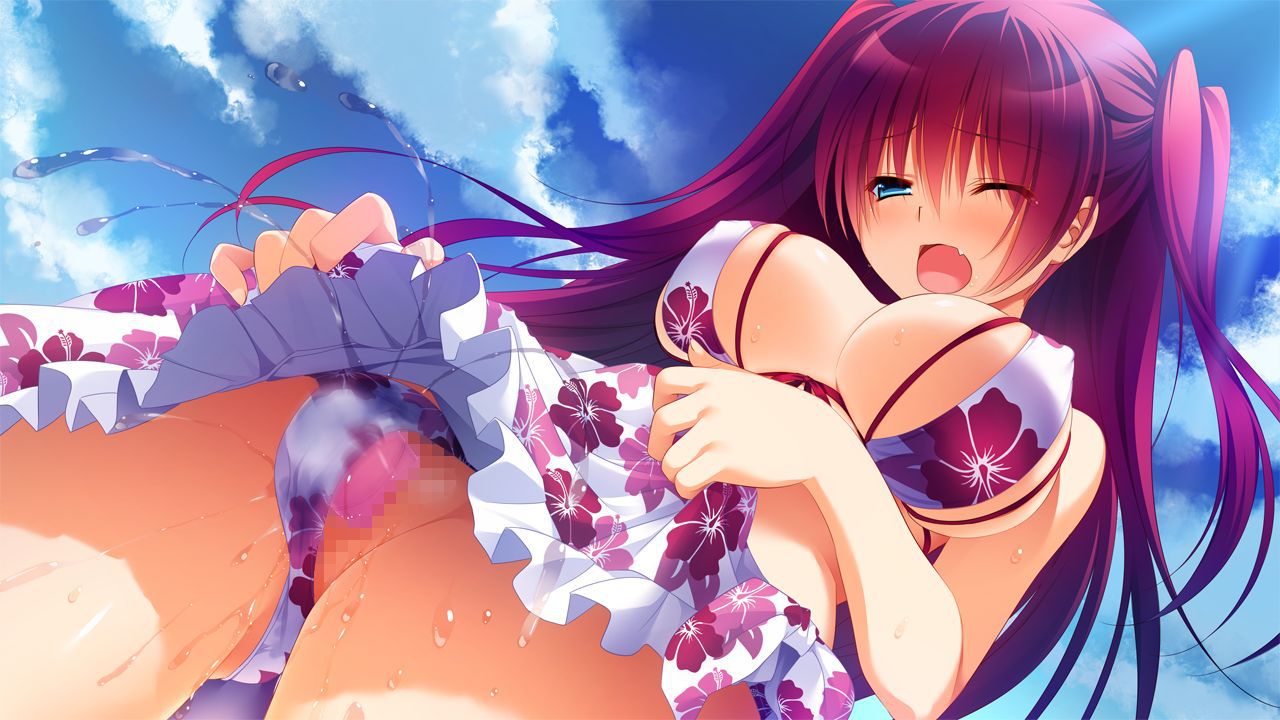 【Secondary erotic】 Here is the erotic image of a girl who feels good as she squirting 5